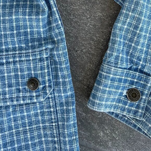 Vintage Lauren Jeans Co. Authentic Dry Goods Suppliers Jean Jacket Size Small - Picture 8 of 12